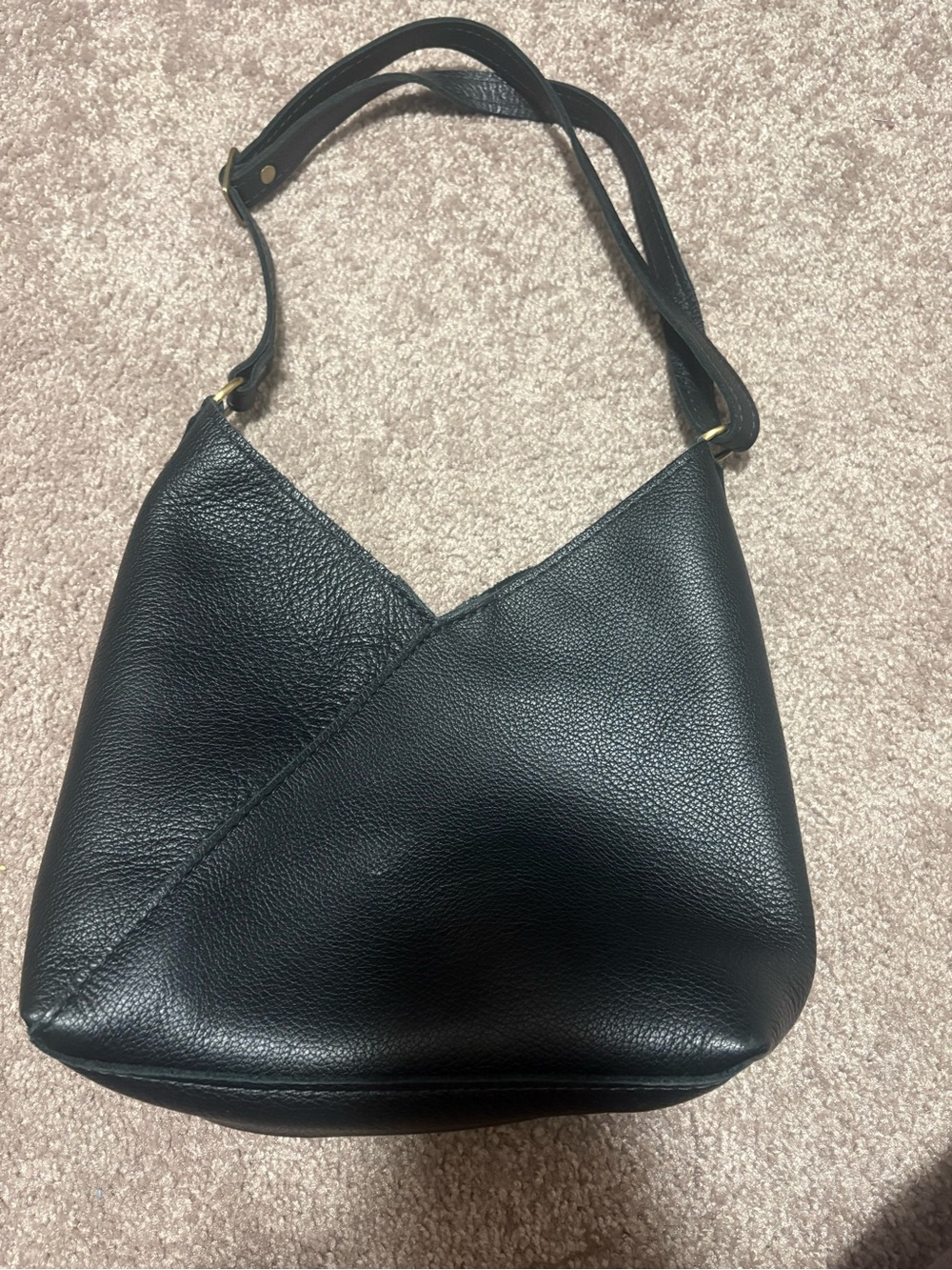 Portland leather - small Naomi shoulder bag